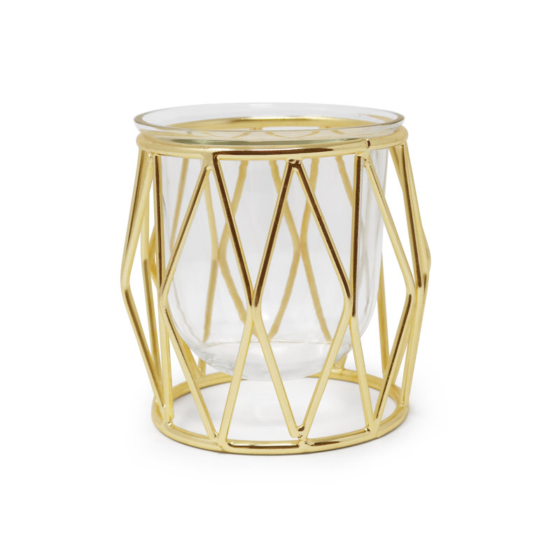 4.5'' H Glass Tabletop Hurricane