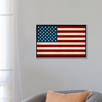 " USA Flag (U.S. Constitution Background) " by 5by5Collective