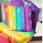 Rainbow Effect - Coussin imprimé abstrait-29884126-29884130