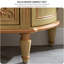 Buffet décoratif rétro en bois sculpté-111690600