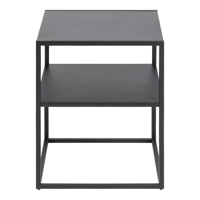 45 cm W Steel Bedside Table