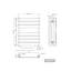 Flat Panel Towel Rail Heated Towel Rails-113014562-113014573