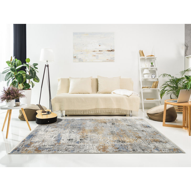 Wheelock Impression Power Loom Grey/Brown Rug, Rectangle 240 x 340cm