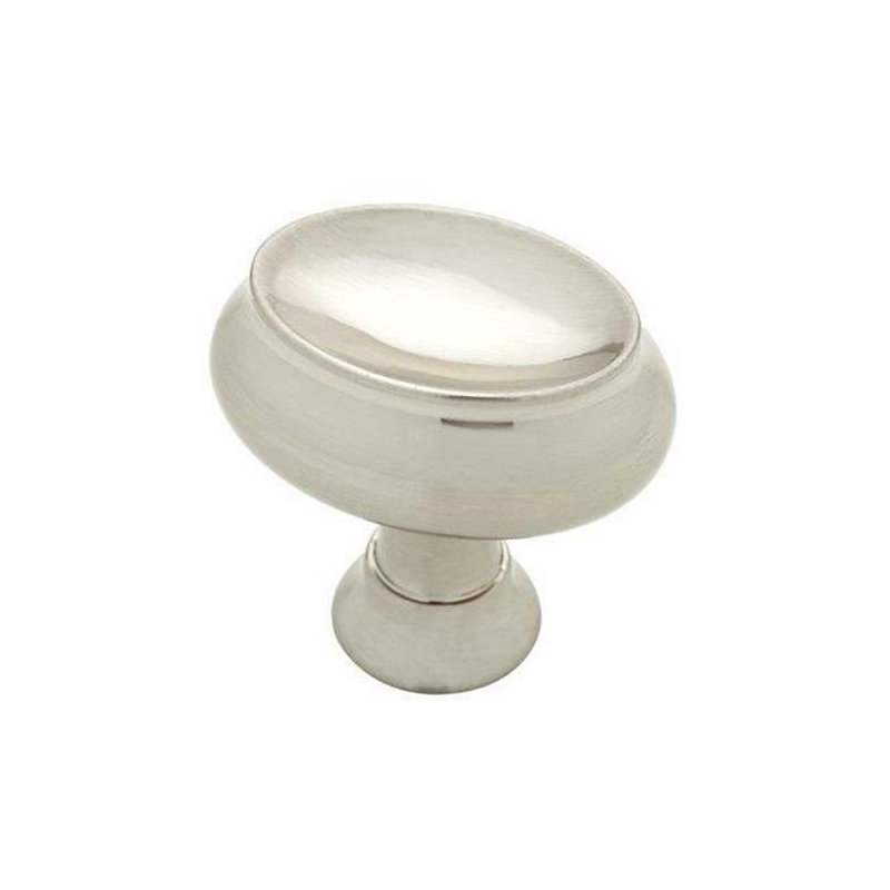 (Paquet de 5) (Paquet de 2) Faits saillants de bouton de 3/8 po Bradley, Nickel satiné