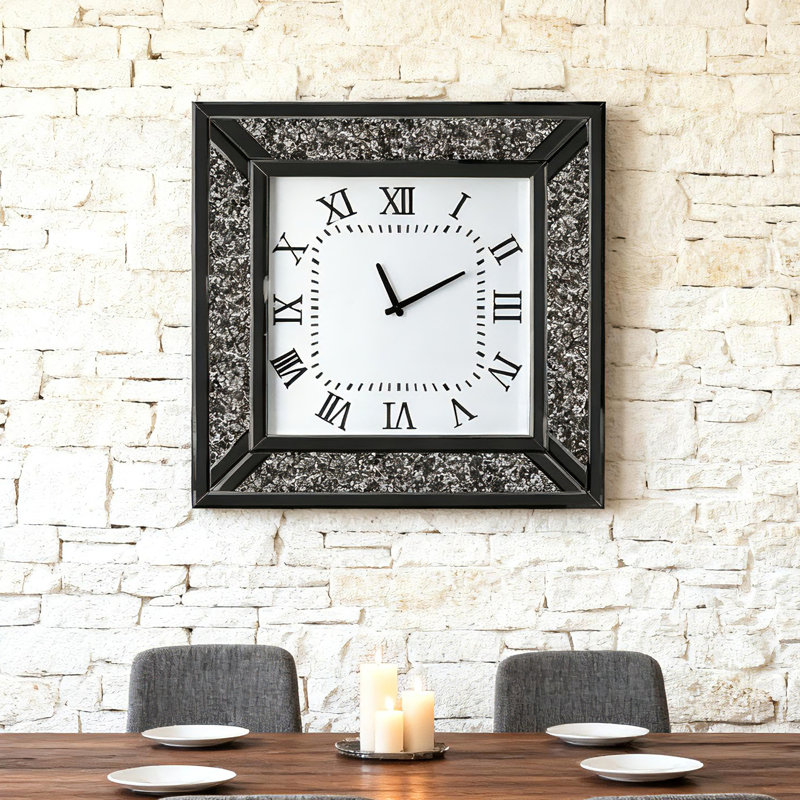 Horloge murale Jeni, Gris
