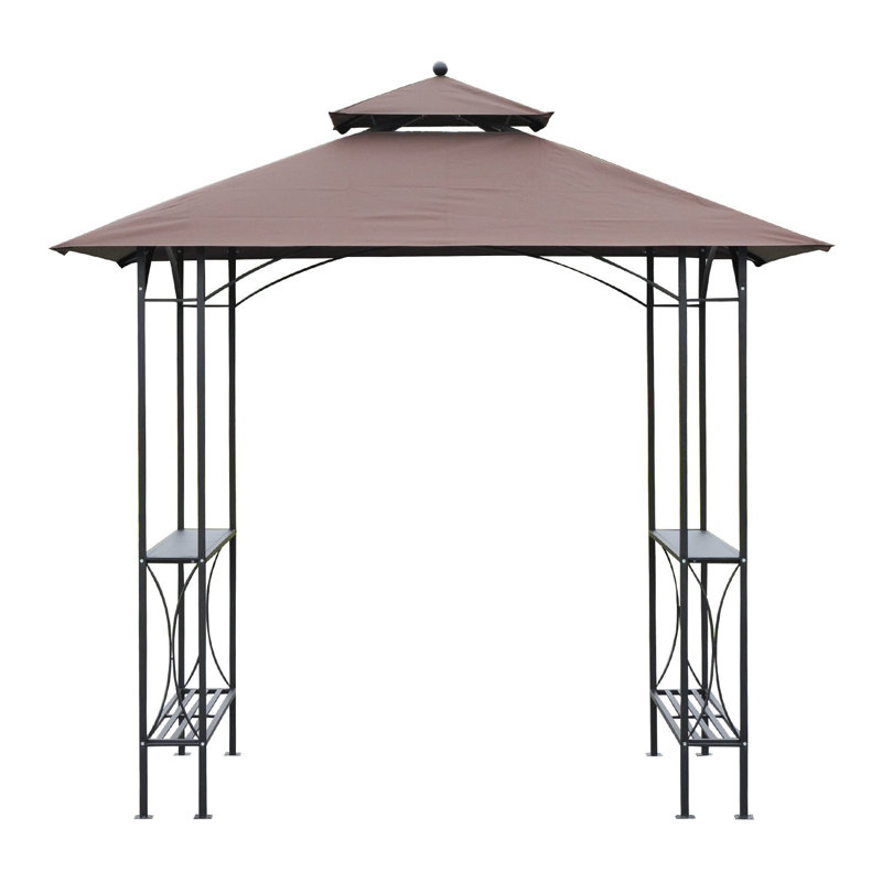 Waller 2.5m x 1.5m Metal BBQ Gazebo