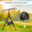 Balancelle avec auvent pour 2 adultes Outsunny