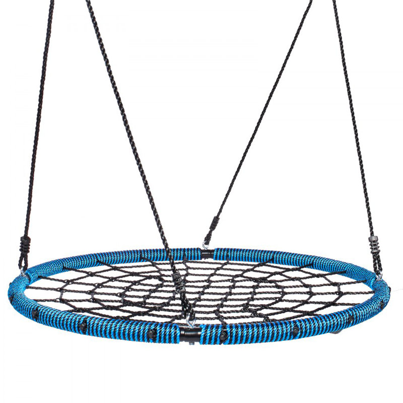 Balançoire ronde pour enfants 40 po Spider Web Saucer Swing 750 lb