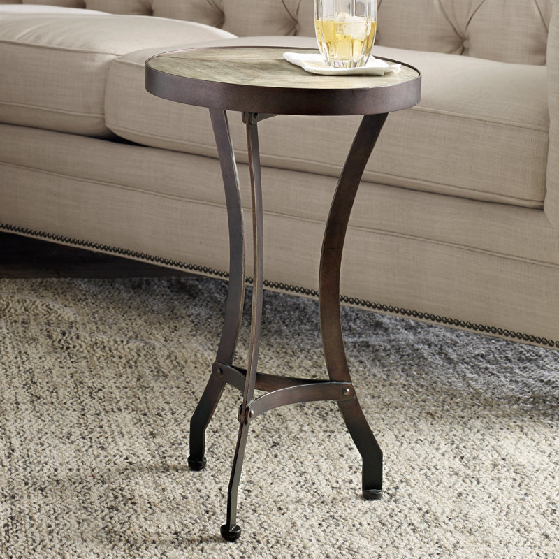 St. Armand Solid Wood End Table