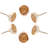 Aspen 1.5" Diameter Round Knob Multipack