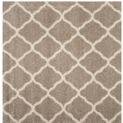 Darrold Geometric Beige/Brown Area Rug