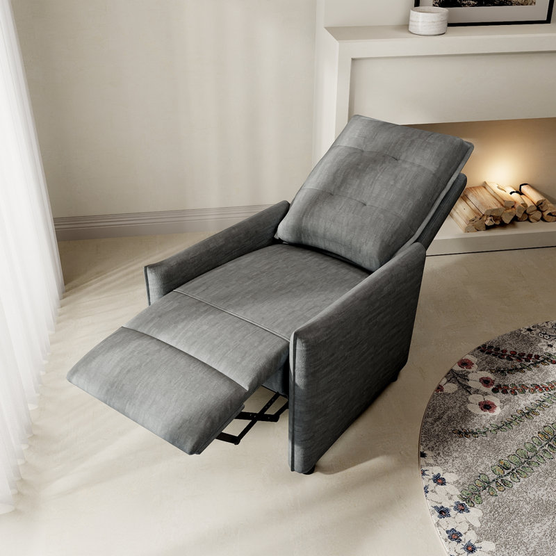 Fauteuils inclinables modernes en chenille avec fonctions réglables pour le cinéma maison