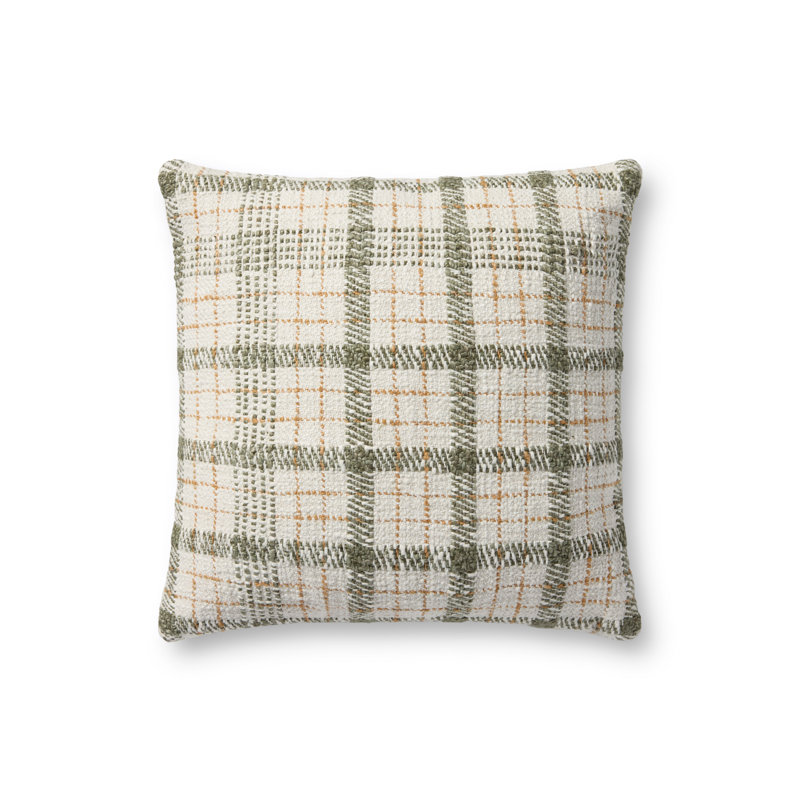 Chris Loves Julia Walter Throw Pillow, 18"H x 18"W x 0.5"D