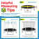 Machrus Upper Bounce Trampoline Safety Net for 16 ft Round Trampolines using 6 Curved Poles