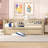 Wood Daybed With Trundle And Fence Guardrails-29033186-29033198
