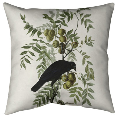 Housse de coussin en pattes d’oie american