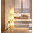 Japanese-Style Metal & Sisal Floor Lamp