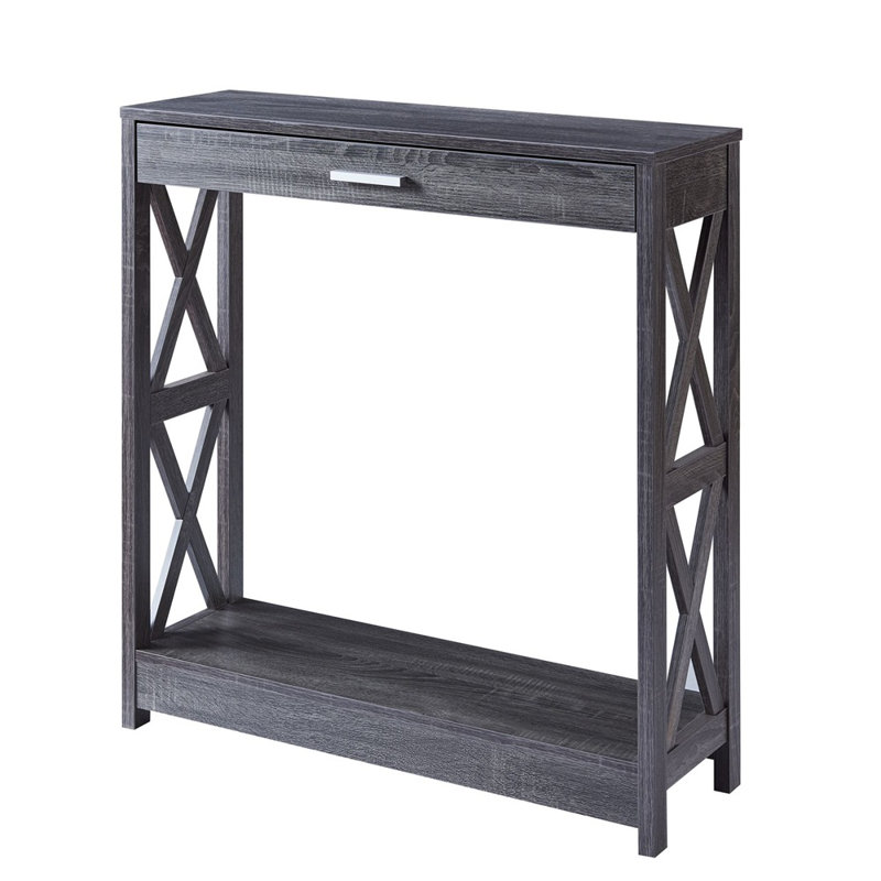 Console Abigail, gris, Gris