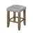 Nolaine Upholstered Faux Leather Counter Stool