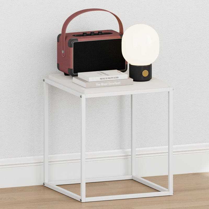 Table de chevet empilable en métal Furinno