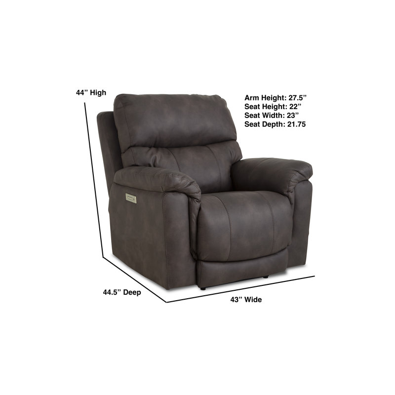 Kemper Zero Gravity Recliner, Gray