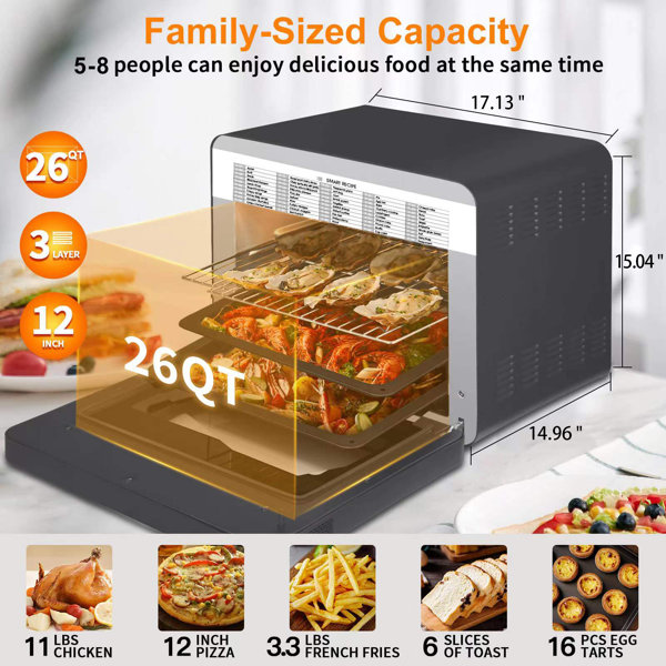 TaoTronics - Cook like a pro with its 11 preset menus and 50