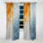 Mormont - Abstract Marble Marble Blackout Curtain - 1 Panels-1517684546