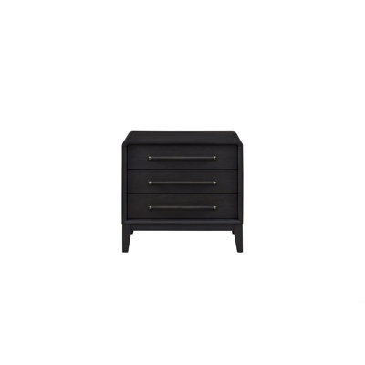 3 Drawer Nightstand With USB
