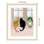 «Window Cats» par Tara Royle, reproduction d'art encadrée sur bois-100672298