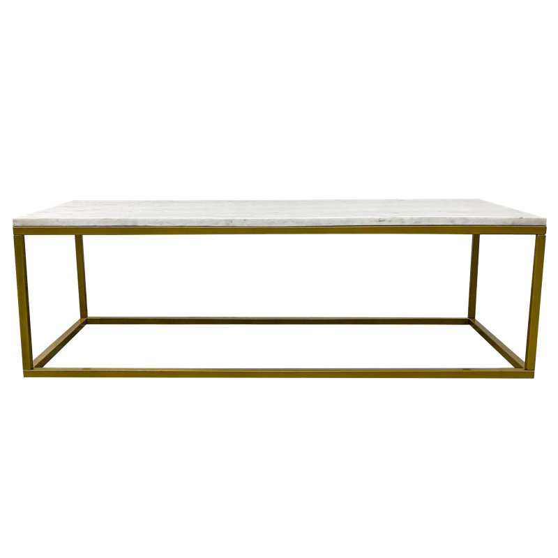 Table basse Evolve, Doré