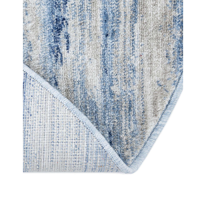 Keasya Ombre Indoor Rug, Round 3'3"