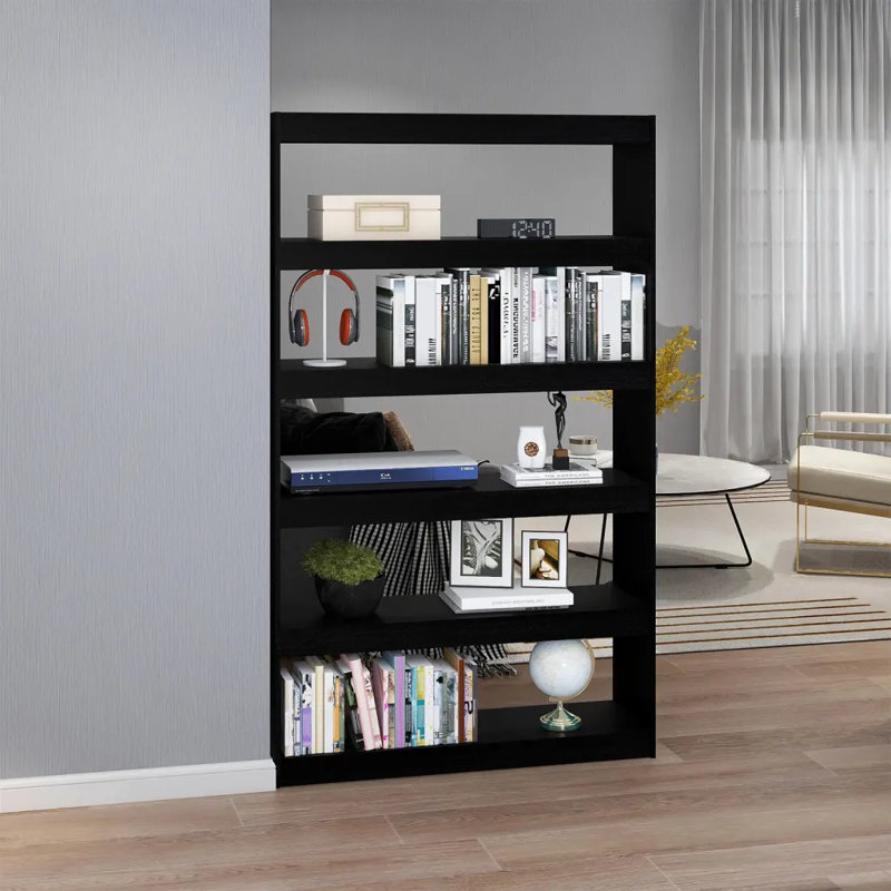 Gelt Etagere Bookcase, 167.5cm H x 60cm W x 30cm D, Black