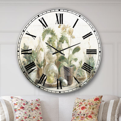 Swigart Metal Wall Clock