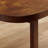 Solid wood round corner dining table rectangular-106381386