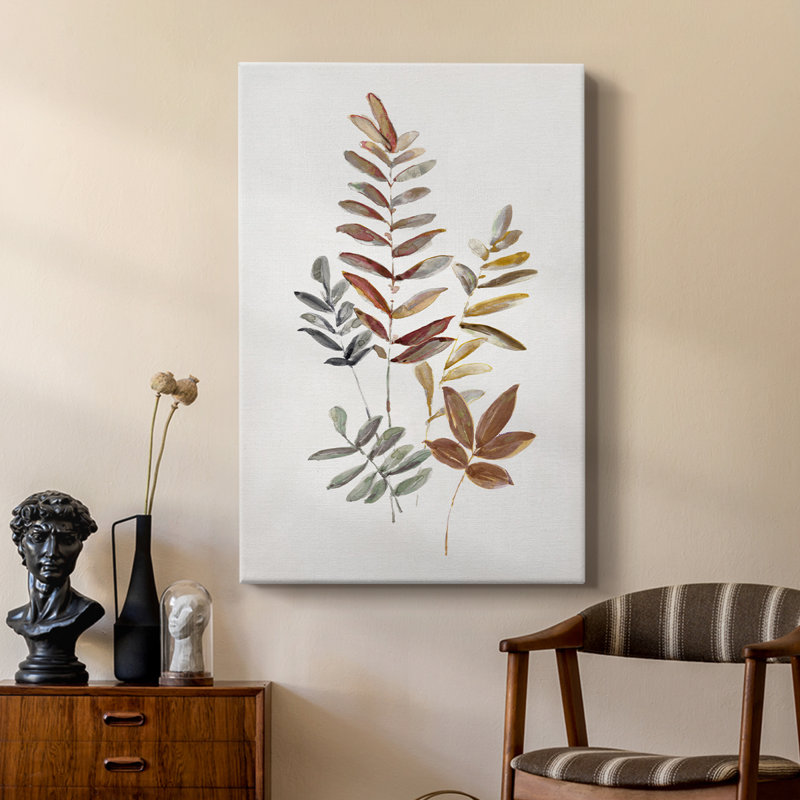 Feuilles d'automne I - galerie Cavas sur mesure, H 27 po x l 18 po