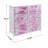 Loneta Sorbus Dresser with 8 Drawers with Steel Frame, Wood Top, and Fabric Bins in Tie-Dye-868880444