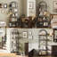 178 cm H x 80 cm W Floating Shelf Bookcase