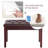 Padded Storage Piano Bench Artist Keyboard Seat Faux Leather Brown,wood-1188853580-1078995547