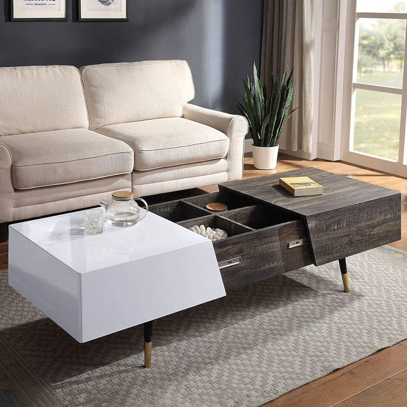 Table basse avec rangement Keener