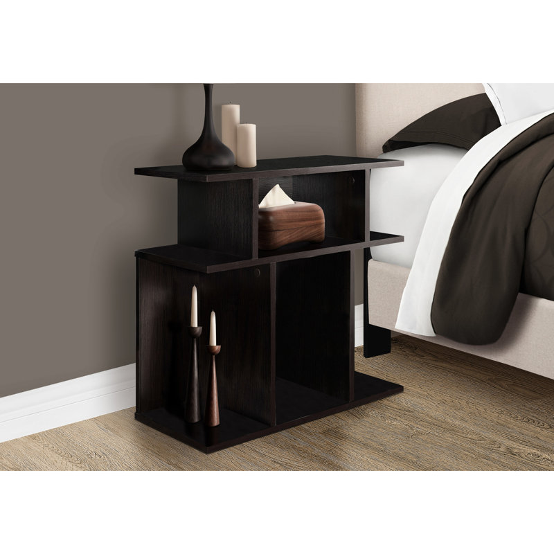 - 6 tables d'appoint avec 6 tablettes de style contemporain pour salon