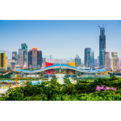" Shenzhen, China Skyline " by Seanpavonephoto
