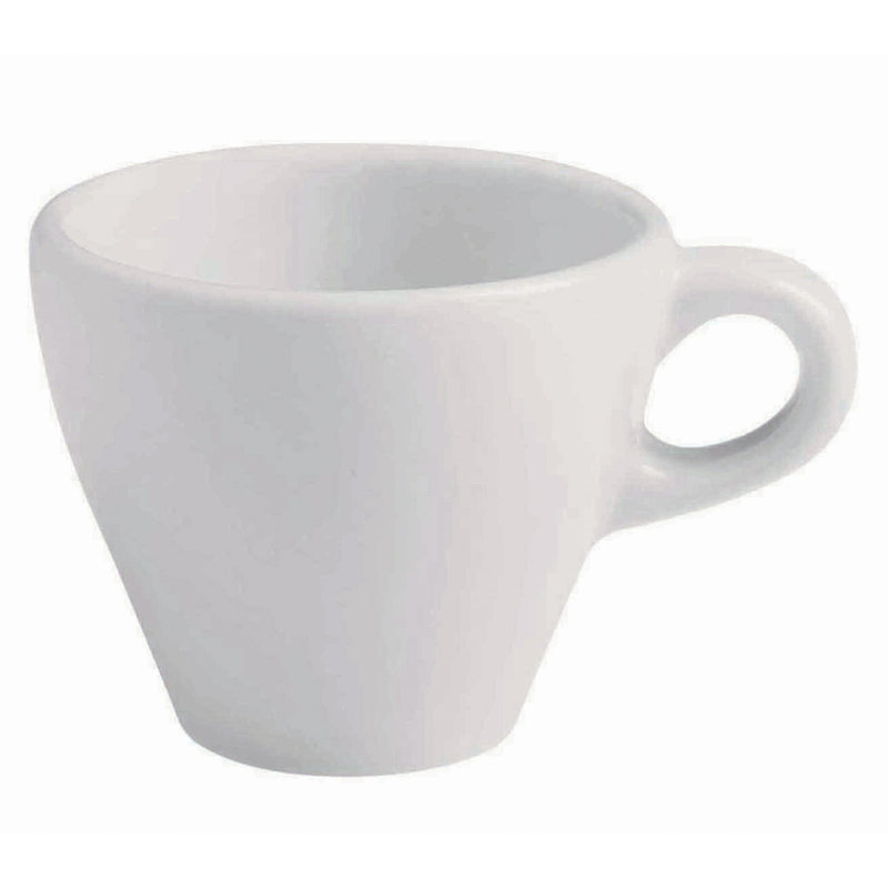 G.E.T. High-Strength Porcelain Espresso Cup, 2.7 Ounce, White (Set of 12)