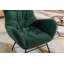 Chaise berçante rembourrée Lamond-1950182949