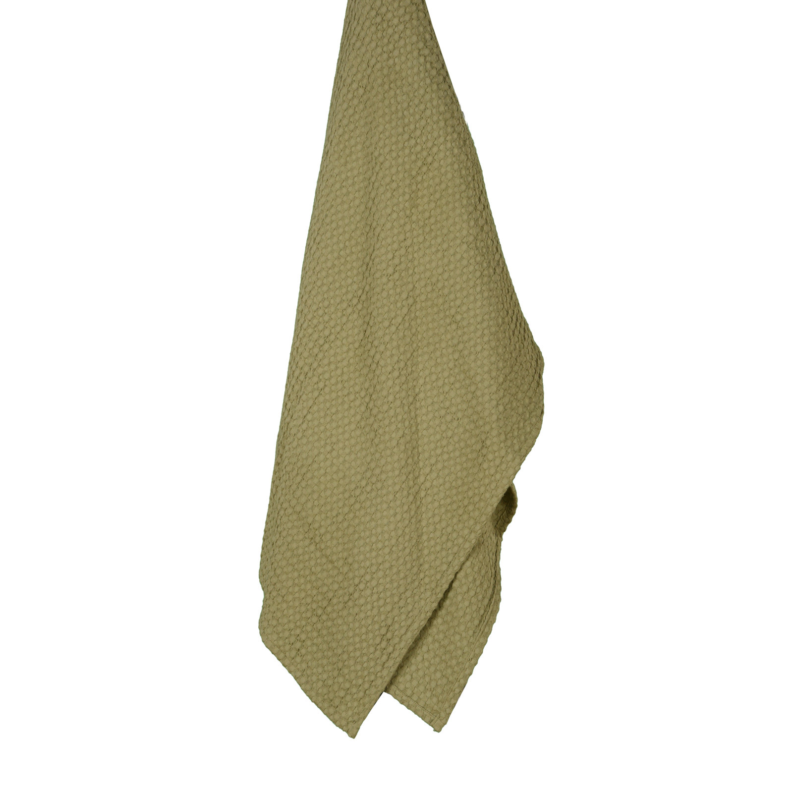 Cotton Throw Blanket, Sage Green