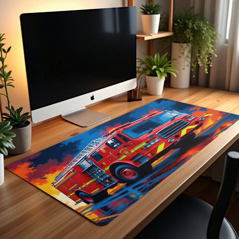 Polyester Desk Pad, 31.5x15.5