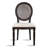 Tymeo Rattan‑Back Solid Wood Dining Chairs – Upholstered Linen Seat, Farmhouse Accent Chairs-336626067