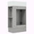 Cunigan 18.6 " W Free Standing Wall Mounted Single Double Single Vanity Bathroom Vanity With Ceramic Top