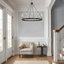 12-Light Wagon Wheel Candle Style Chandelier-101829162