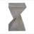 Hourglass Side Table – Hand-Finished, Sculptural Modern Design – Versatile Home Accent (No Assembly)-1773319840