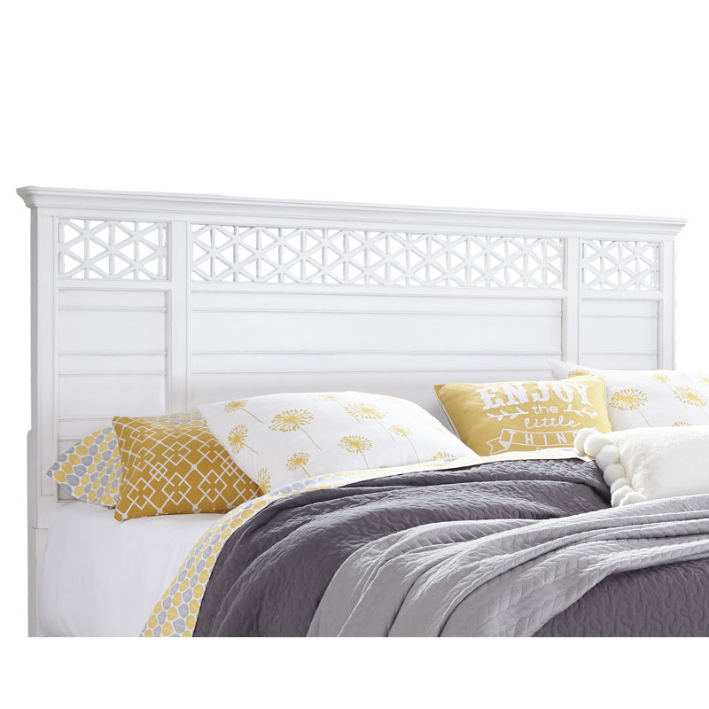 Panel Headboard, King, White